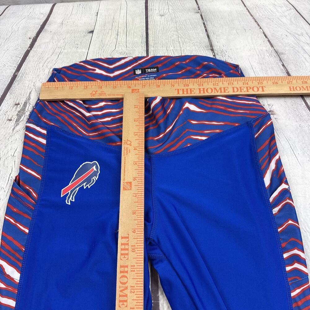 Buffalo Bills Zubaz Womans Leggings Size XL Royal Red & White - Picture 10 of 11